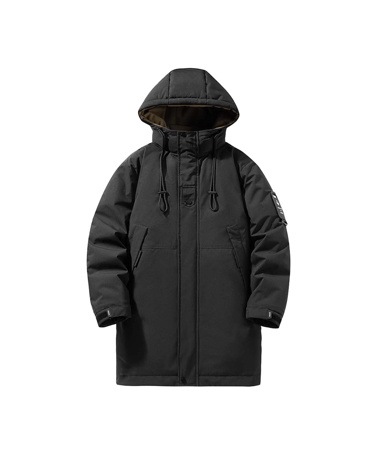 Men's mid-long thick cotton jacket-mc970-2